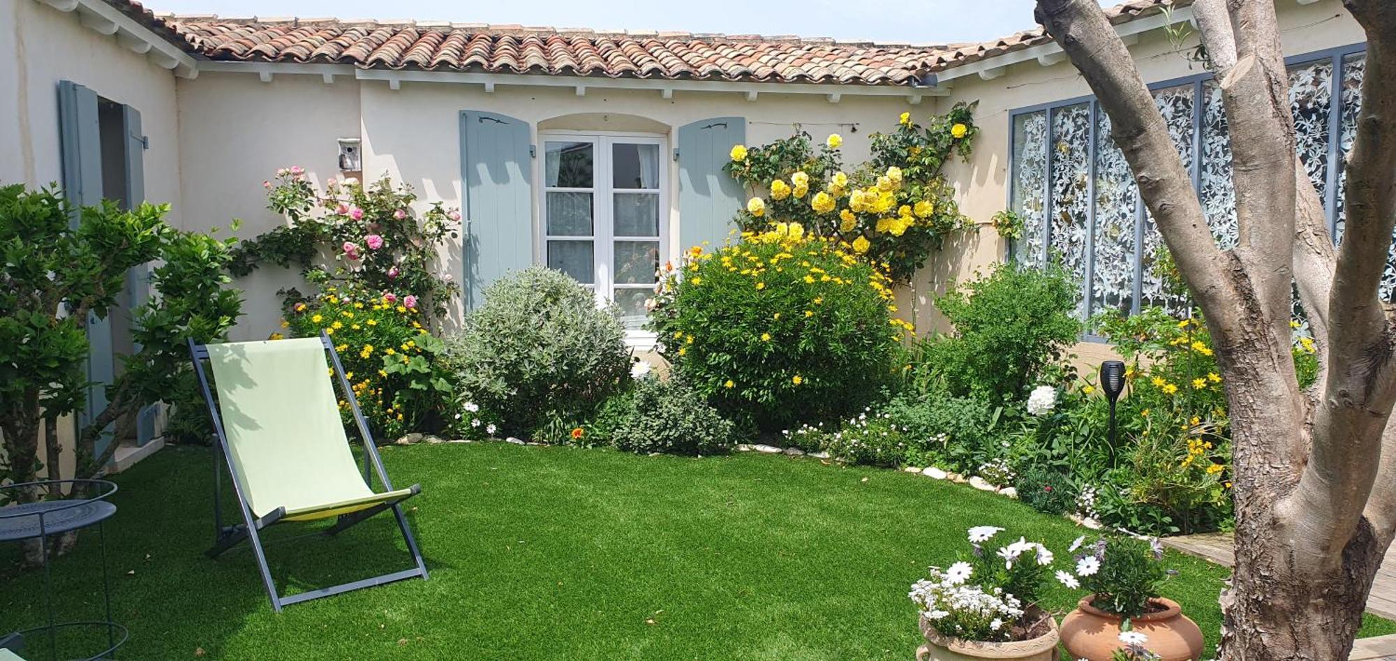 La Passerose 3 Pieces Avec Jardin Au Calme,A 300M De La Plage, Acomodação com café da manhã La Couarde-sur-Mer Exterior foto